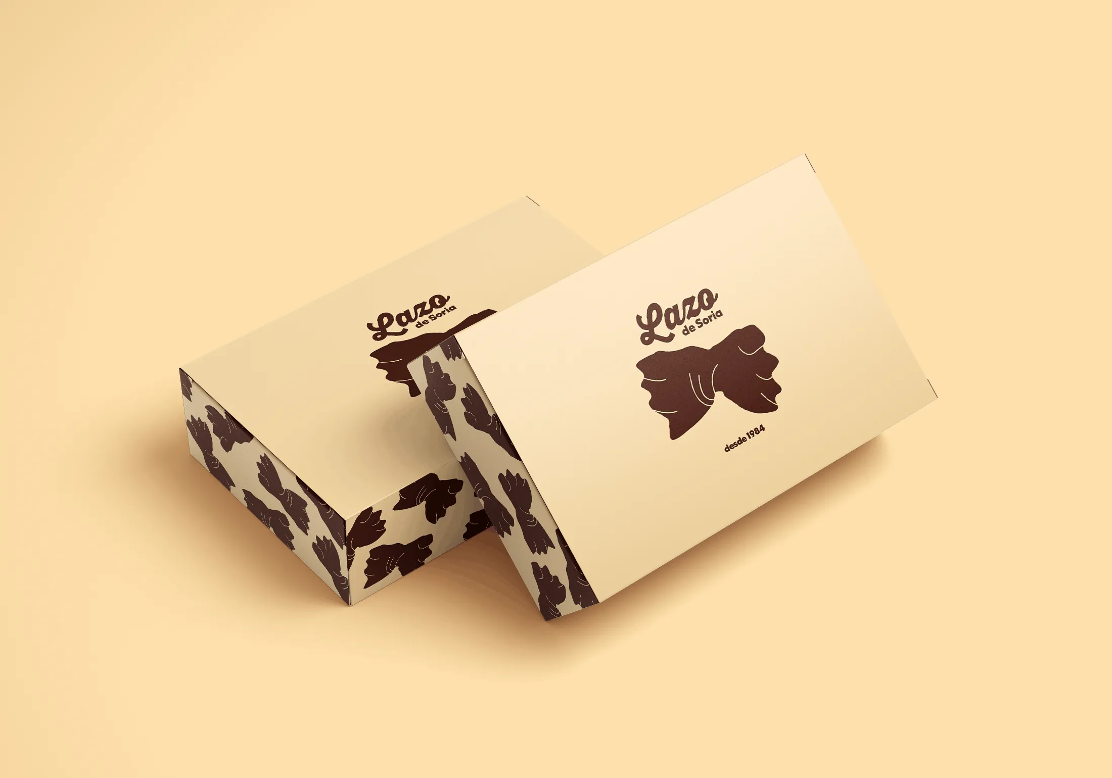 Lazos de Soria packaging boxes