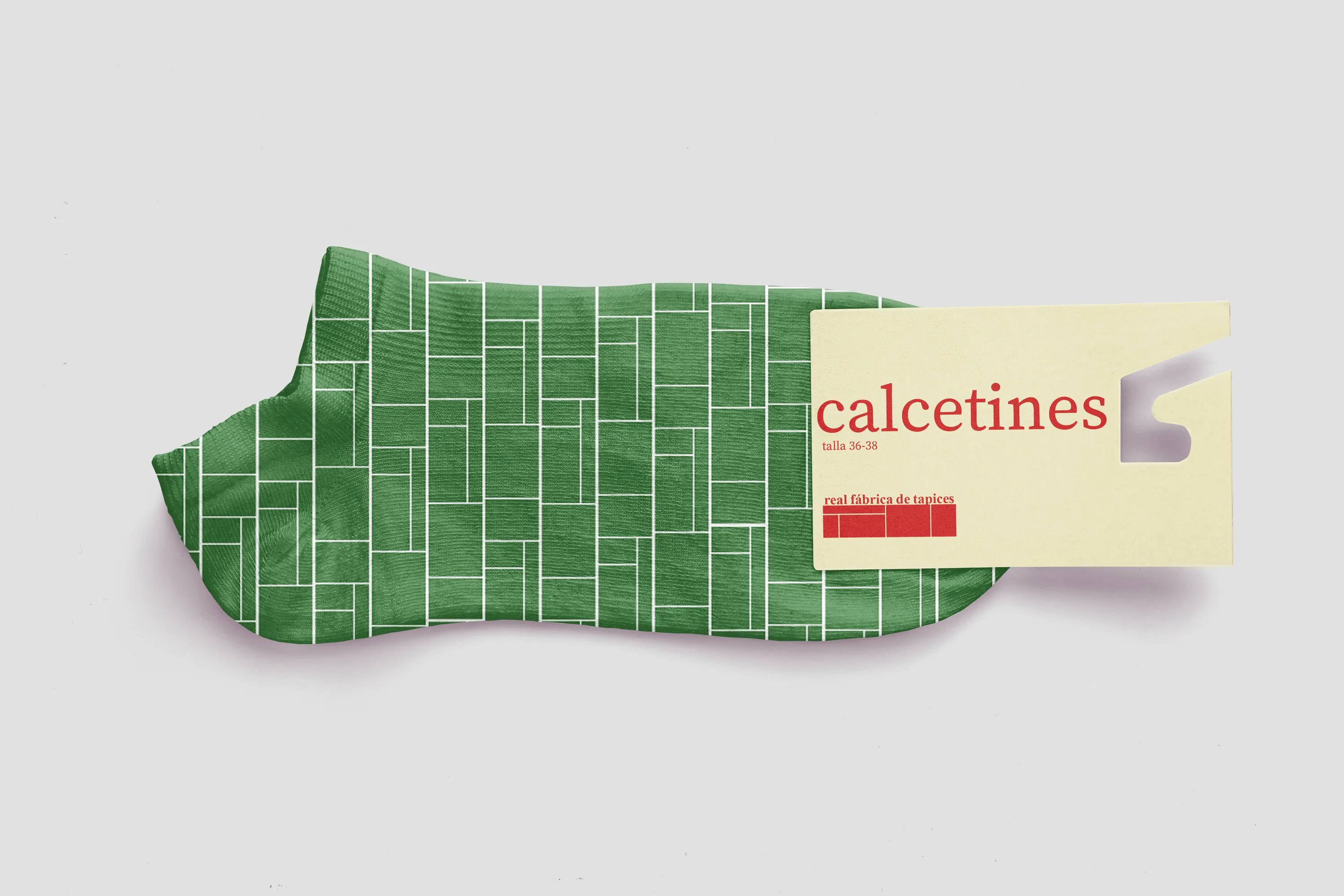 Calcetines branded socks packaging