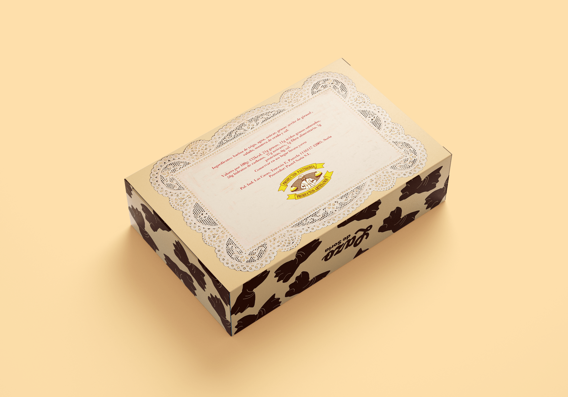 Lazos de Soria box back